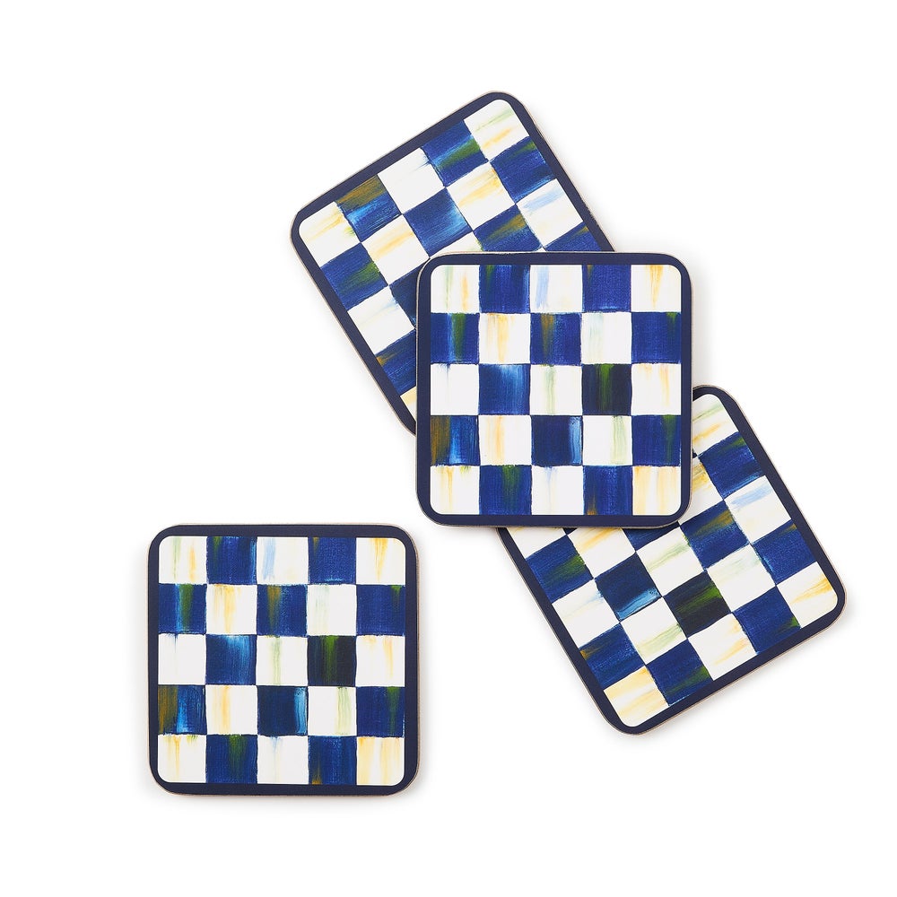 Cork Back Coasters, Set of 4