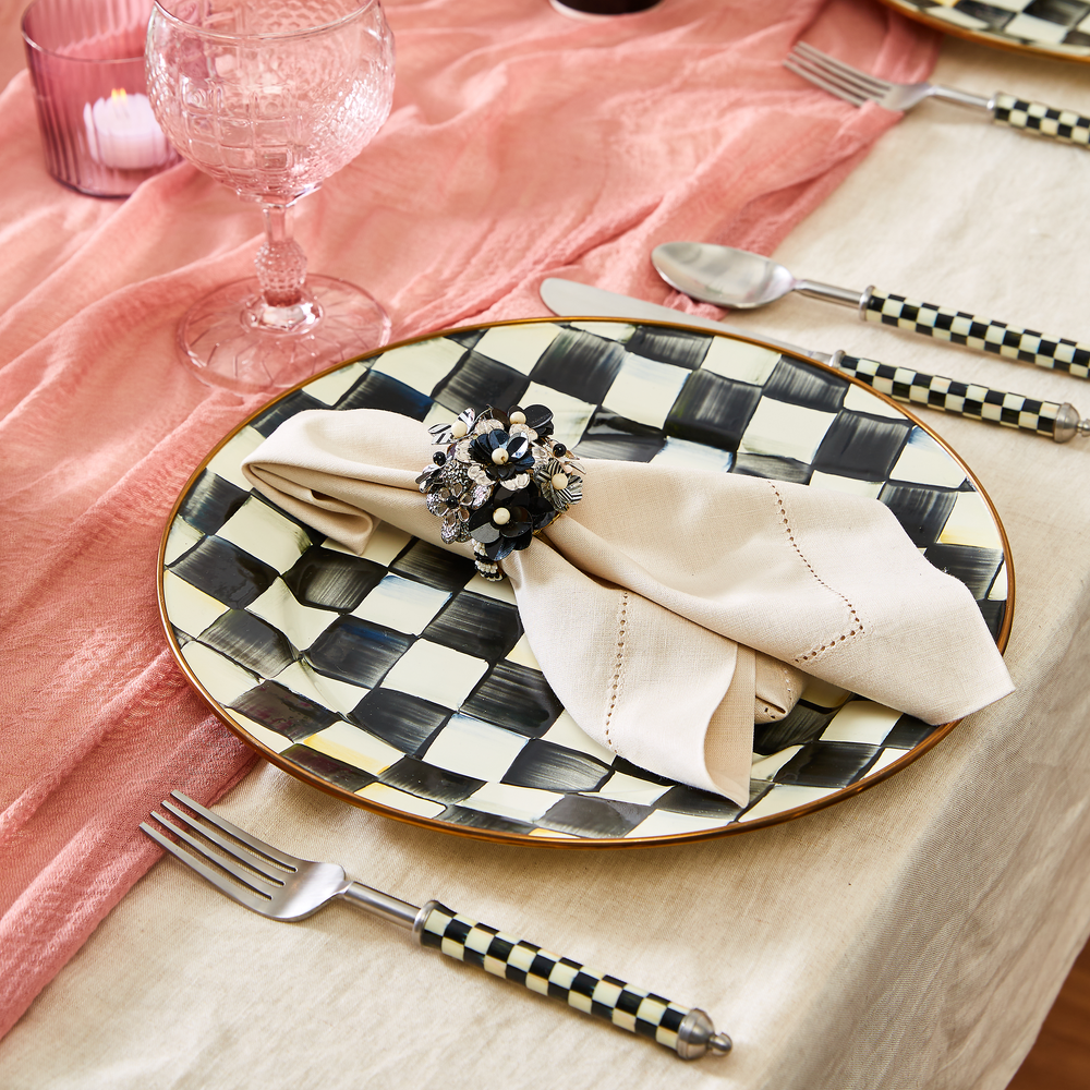 Courtly Check Supper Club 3-Piece Place Setting