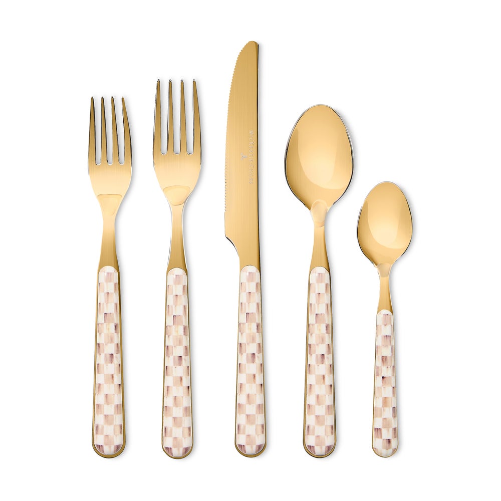 Bistro Flatware 5 Piece Place Setting