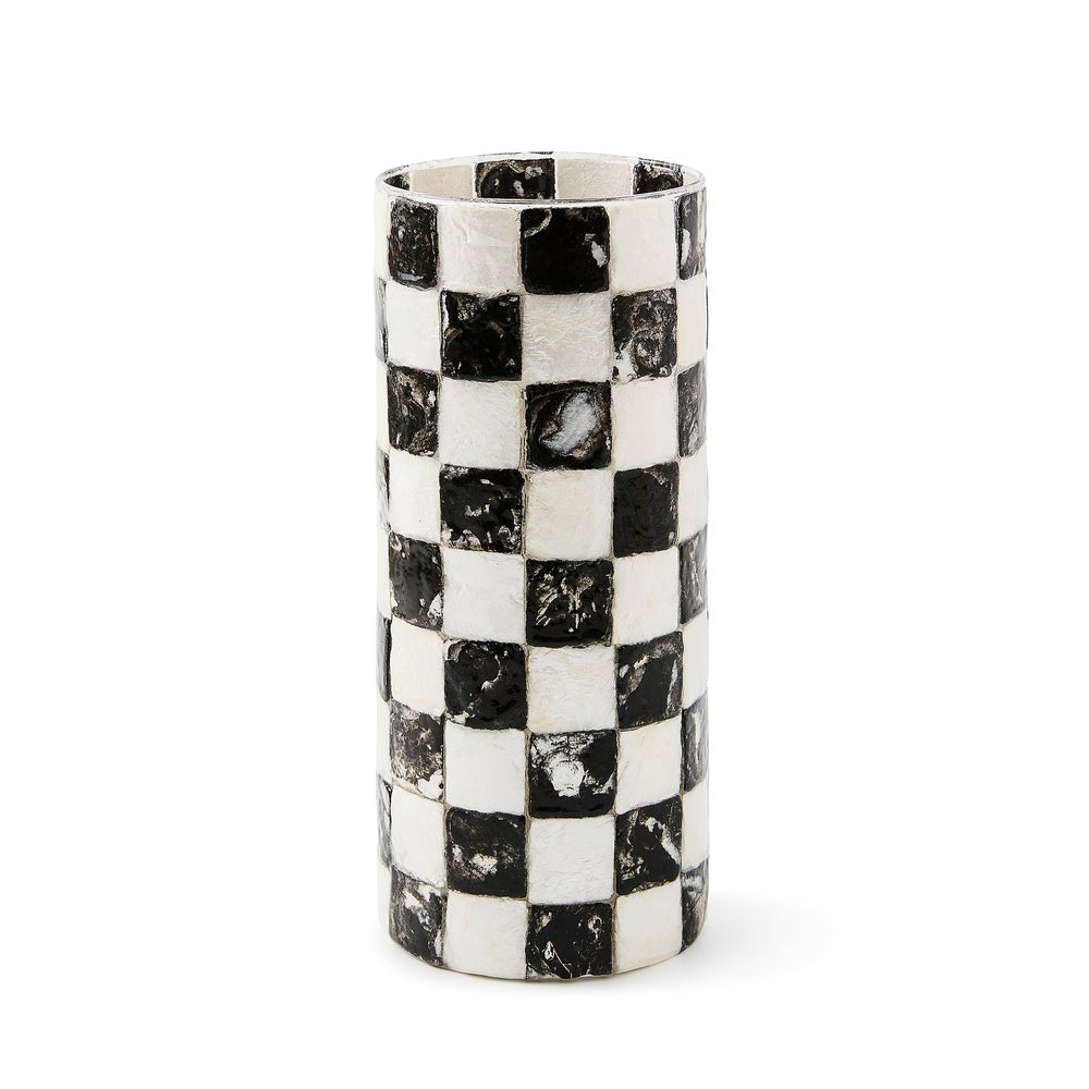 Check Capiz Small Vase