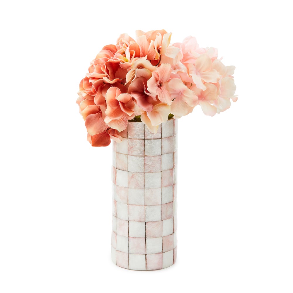 Check Capiz Small Vase