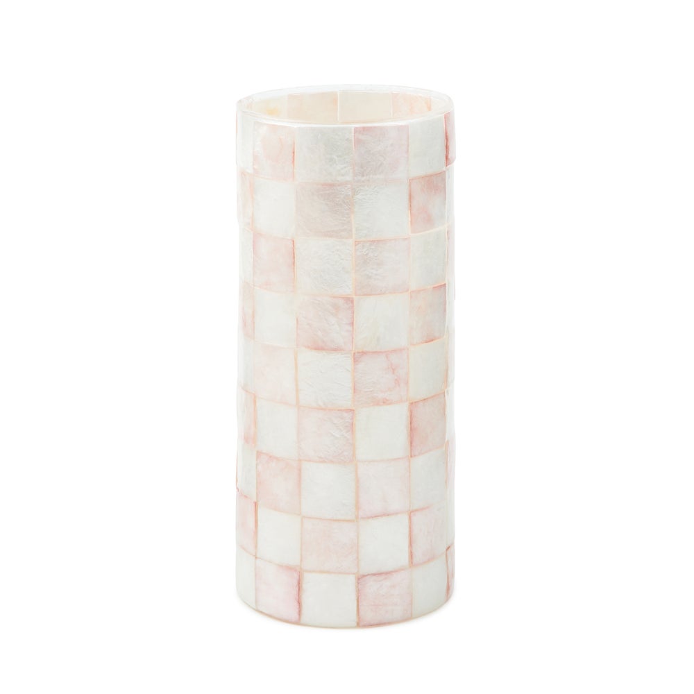 Check Capiz Small Vase