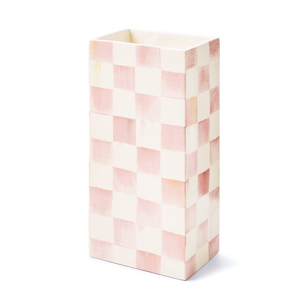 Check Pillar Vase