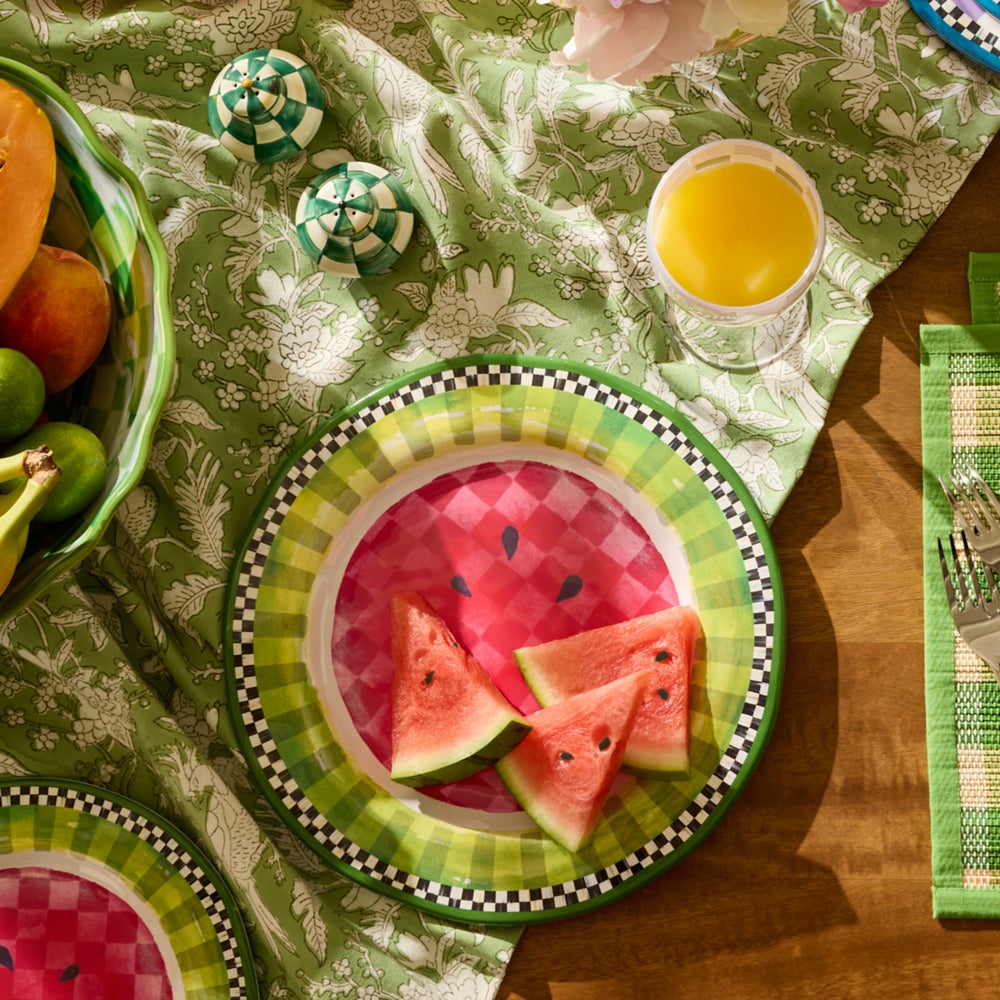 Watermelon Melamine Dinnerware