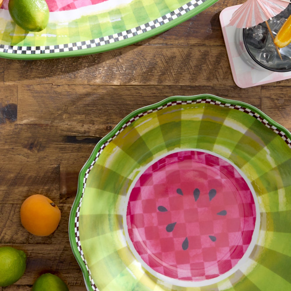 Watermelon Melamine Serveware
