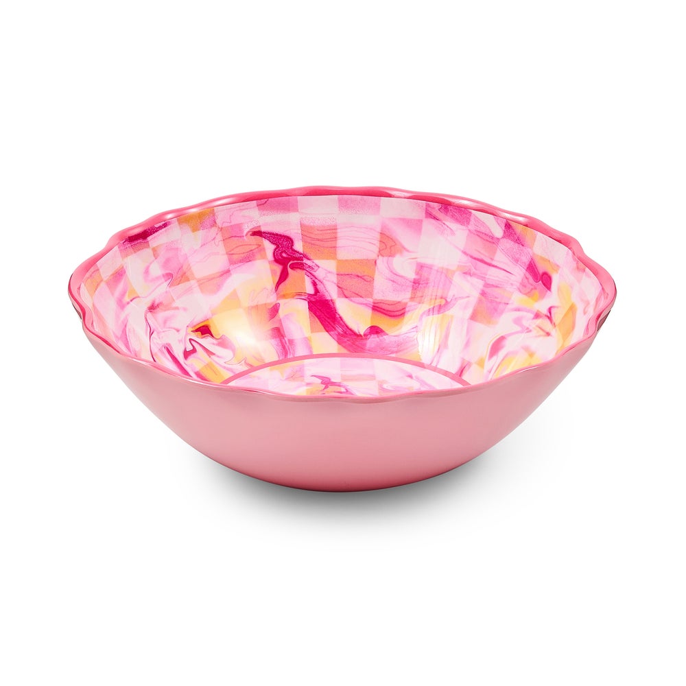 Marble Check Melamine Serveware