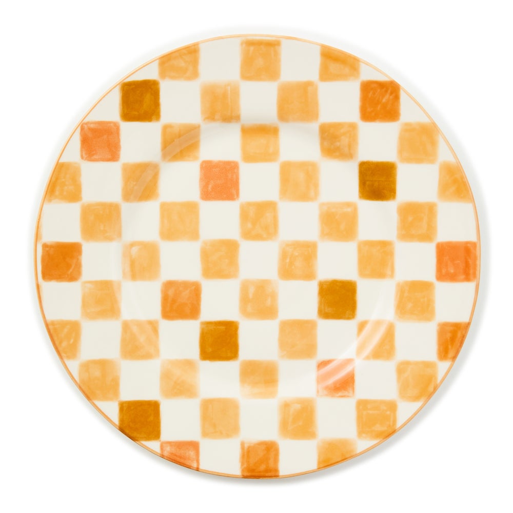 Stoneware Check Dinnerware