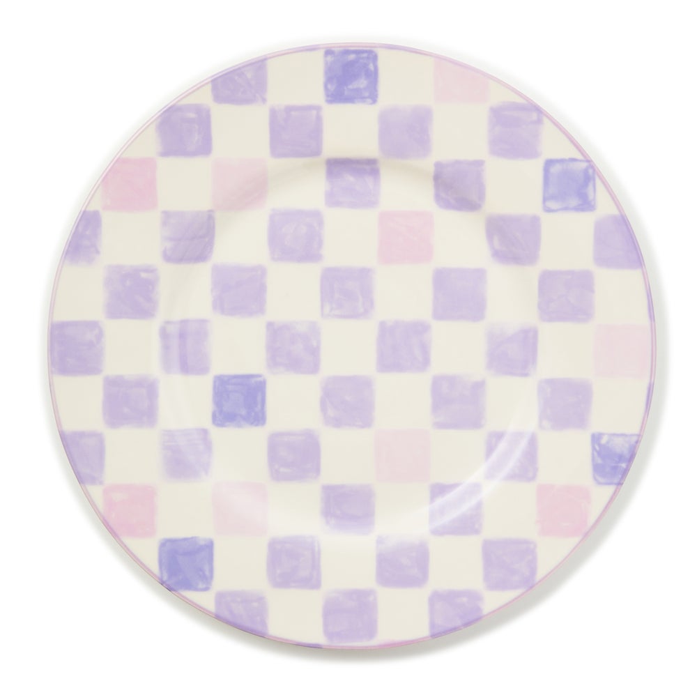 Stoneware Check Dinnerware