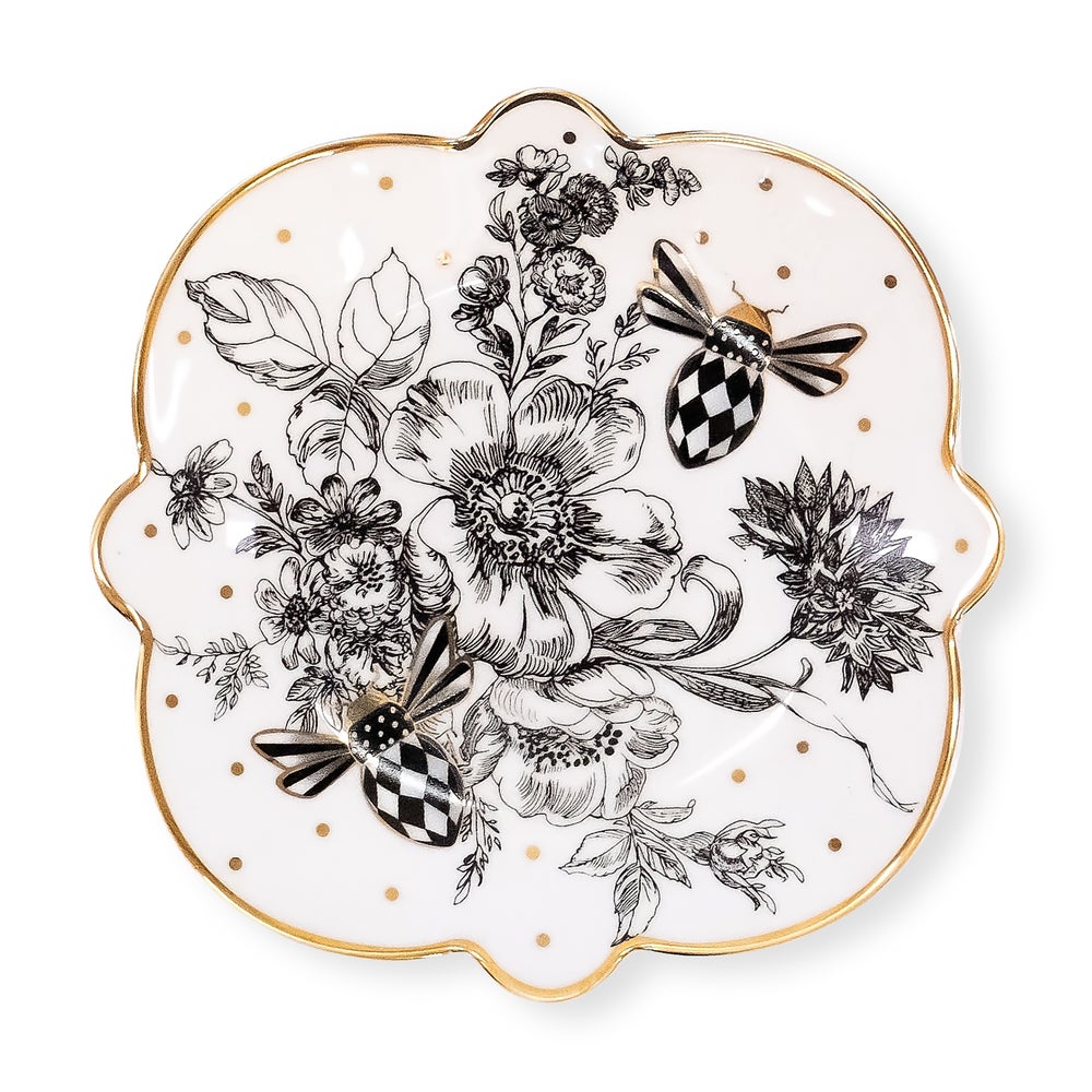 Bee Toile Dinnerware