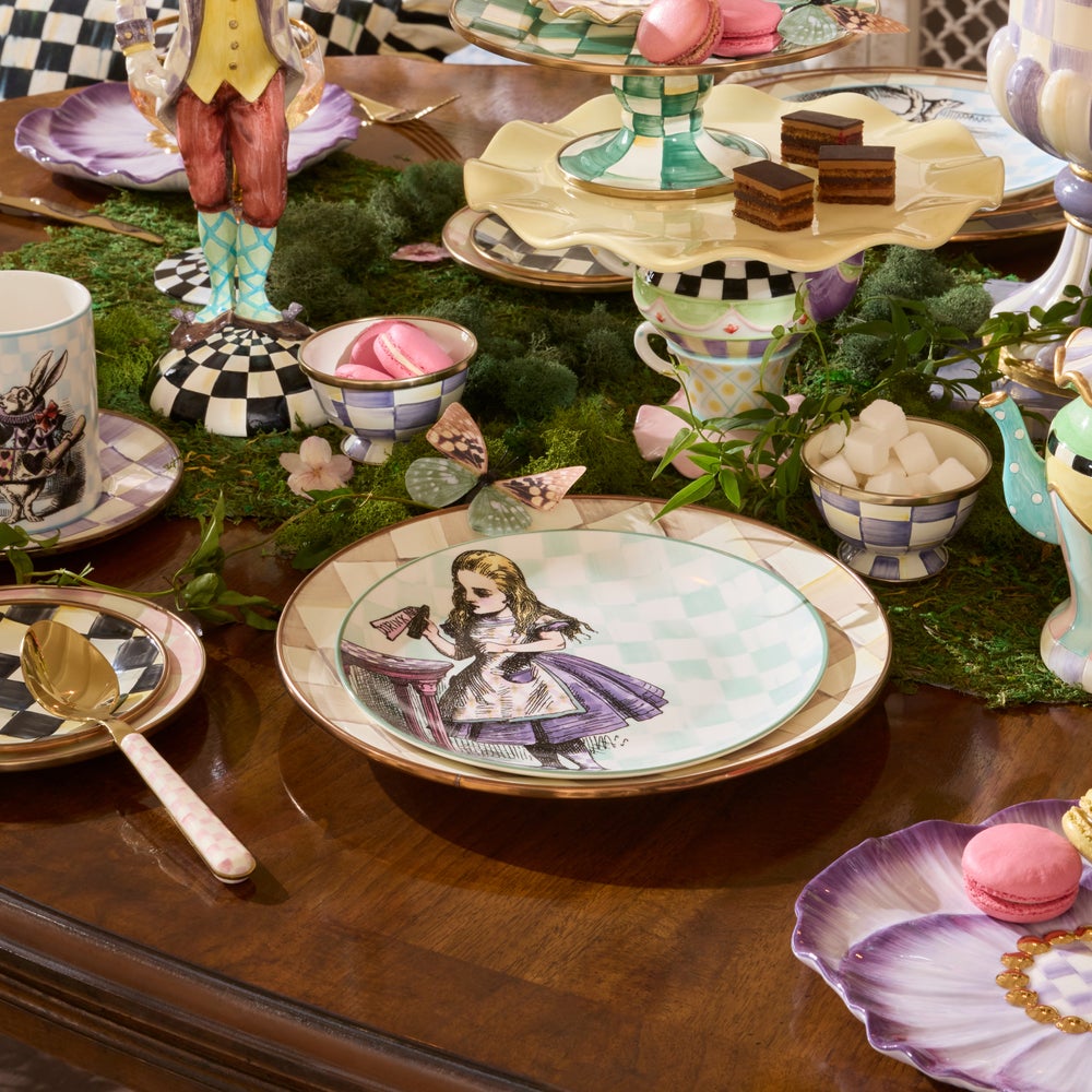 Wonderland Plates, Set of 4