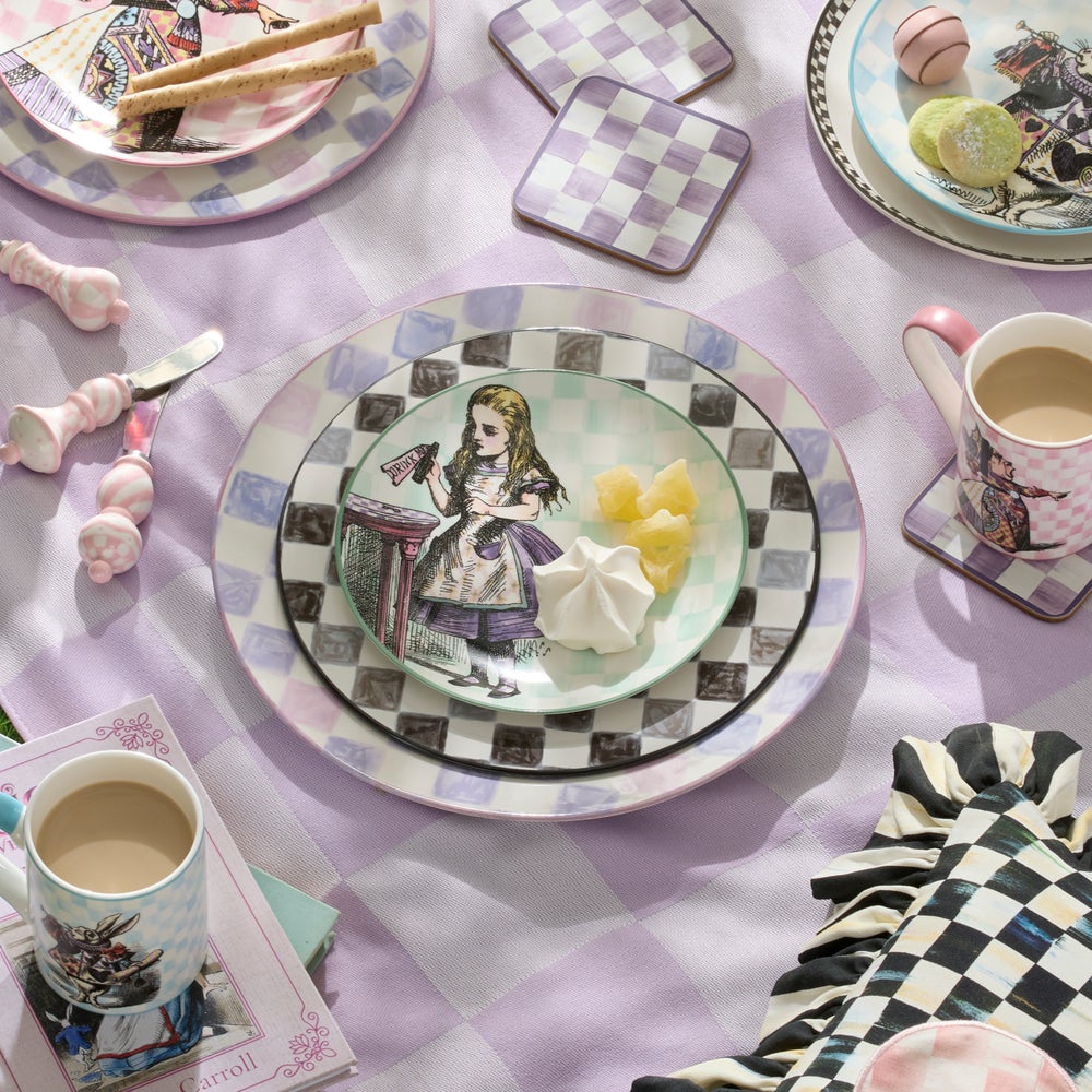 Wonderland Plates, Set of 4