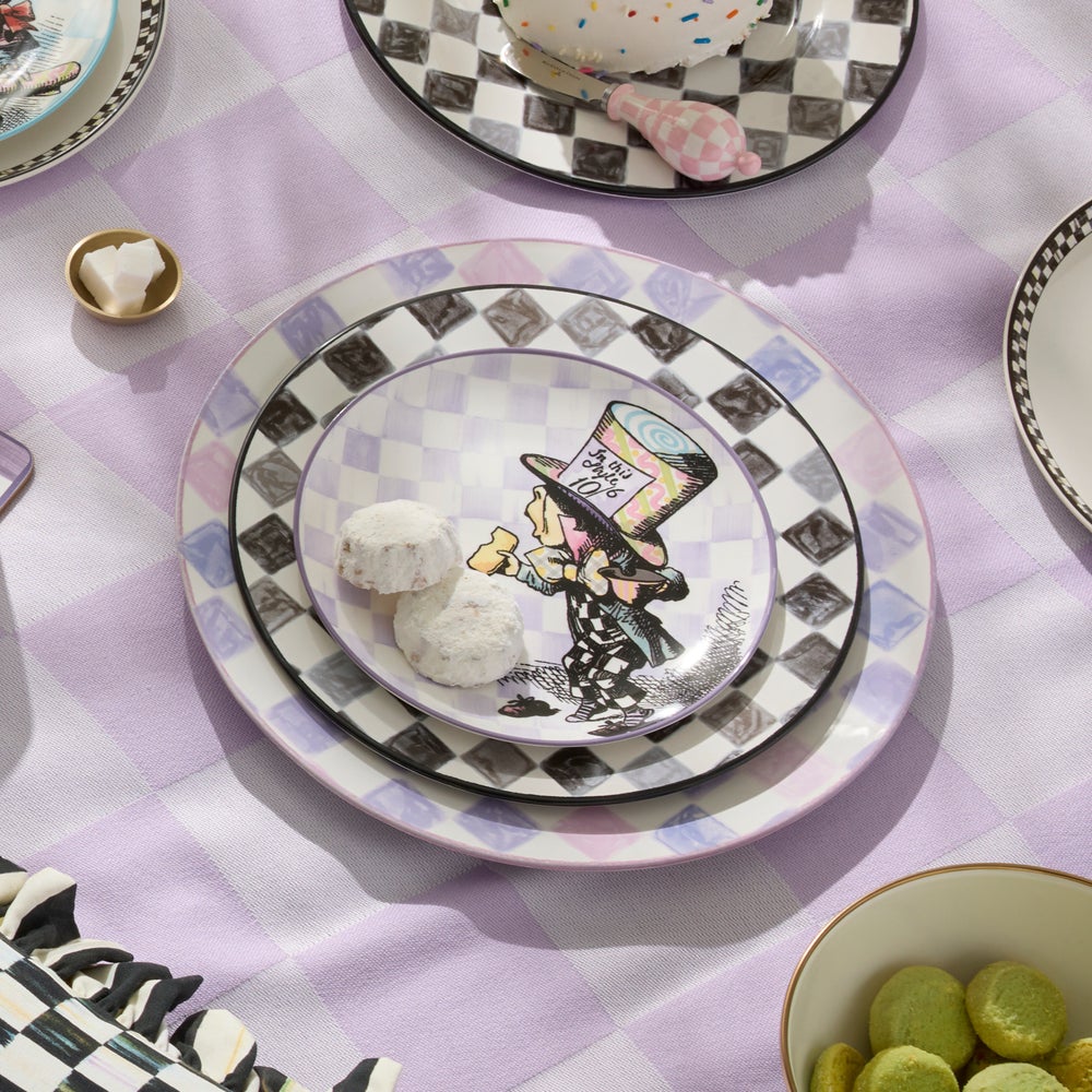 Wonderland Plates, Set of 4