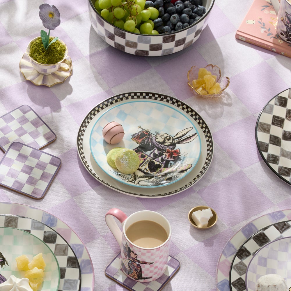 Wonderland Plates, Set of 4