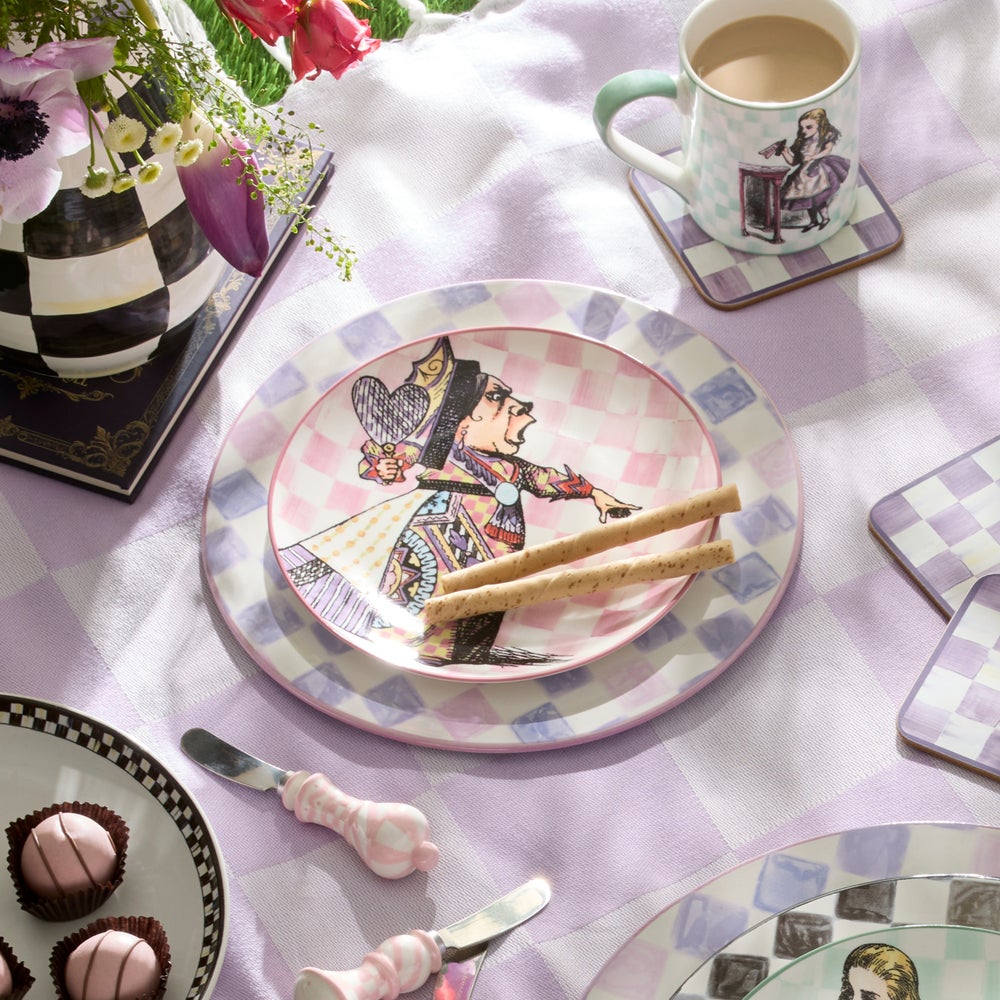 Wonderland Plates, Set of 4