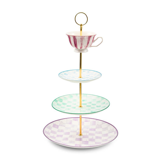 Wonderland Three Tier Sweet Stand