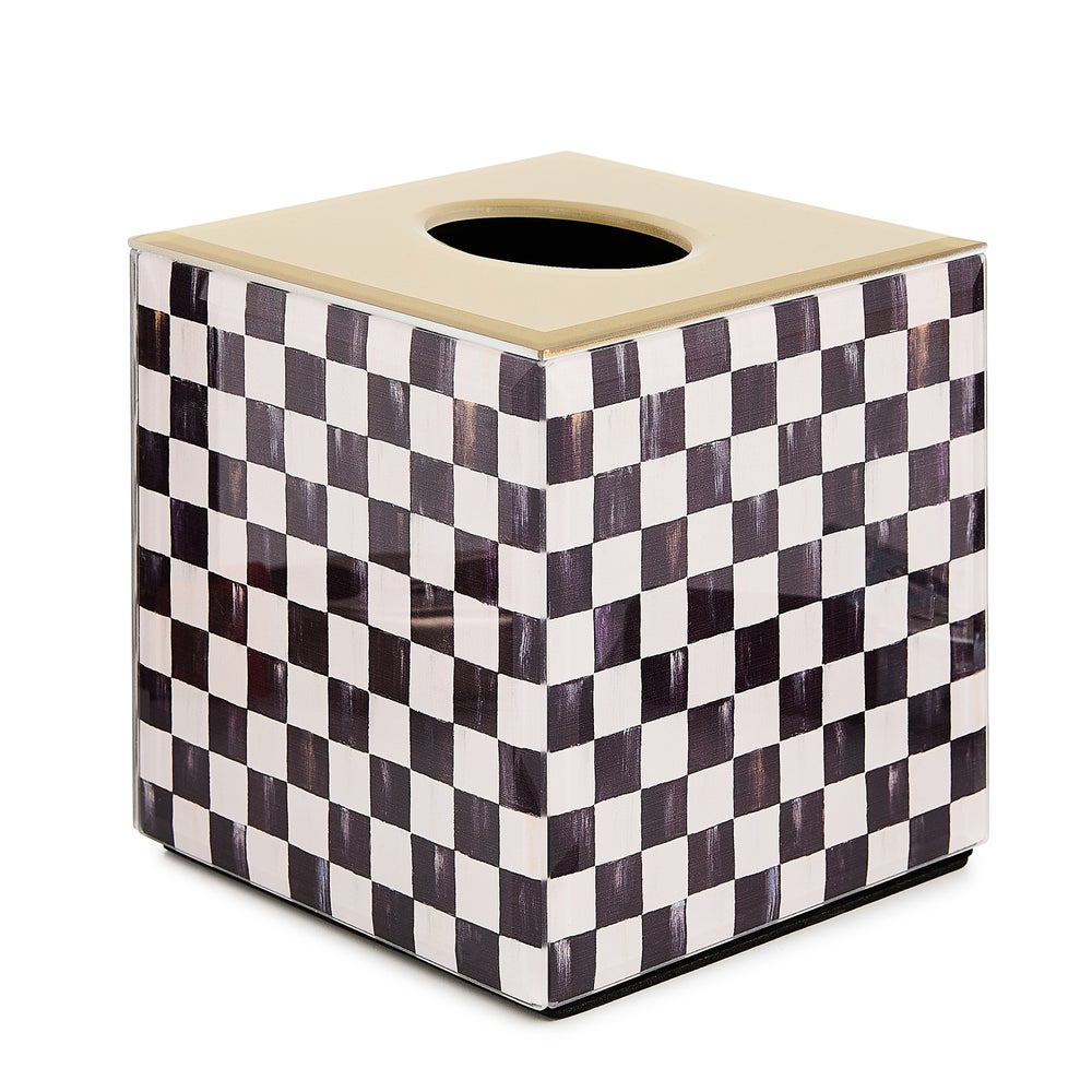 Courtly Check Glass Bath Collection