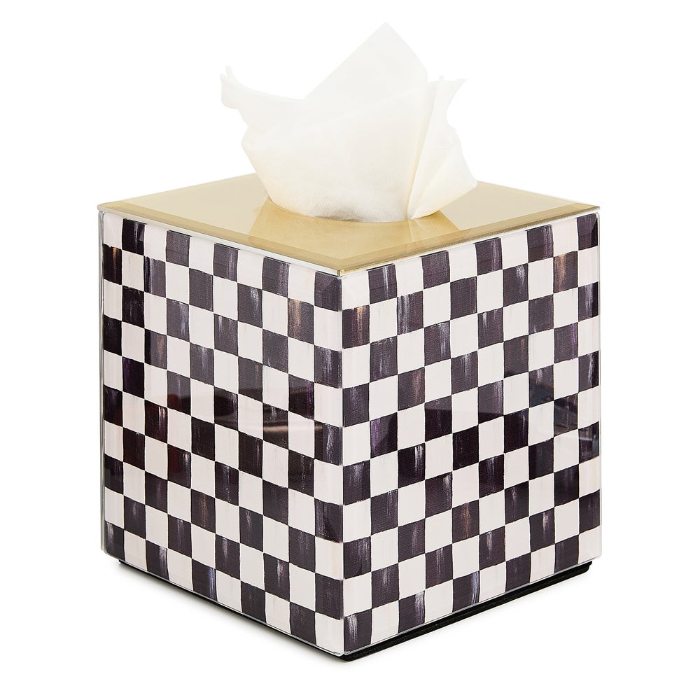Courtly Check Glass Bath Collection