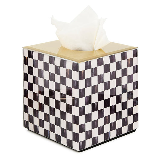 Courtly Check Glass Bath Collection