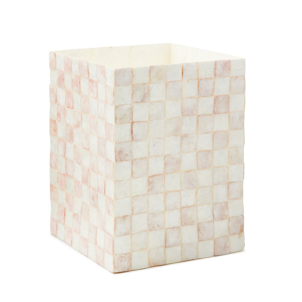 Rosy Check Capiz Bath Collection