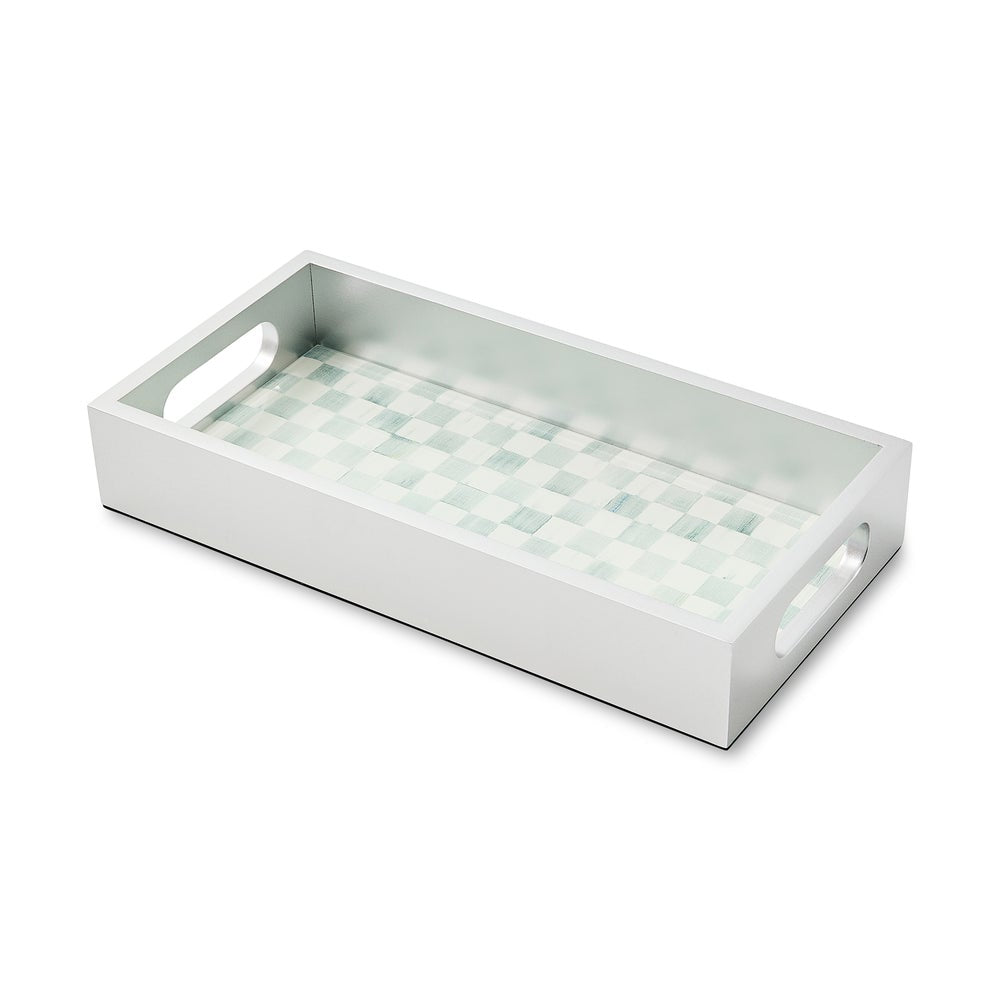 Sterling Check Glass Bath Collection
