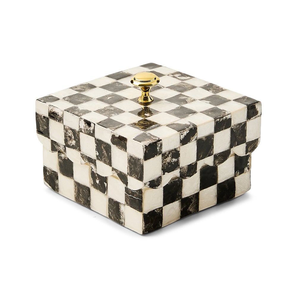 Capiz Scalloped Box