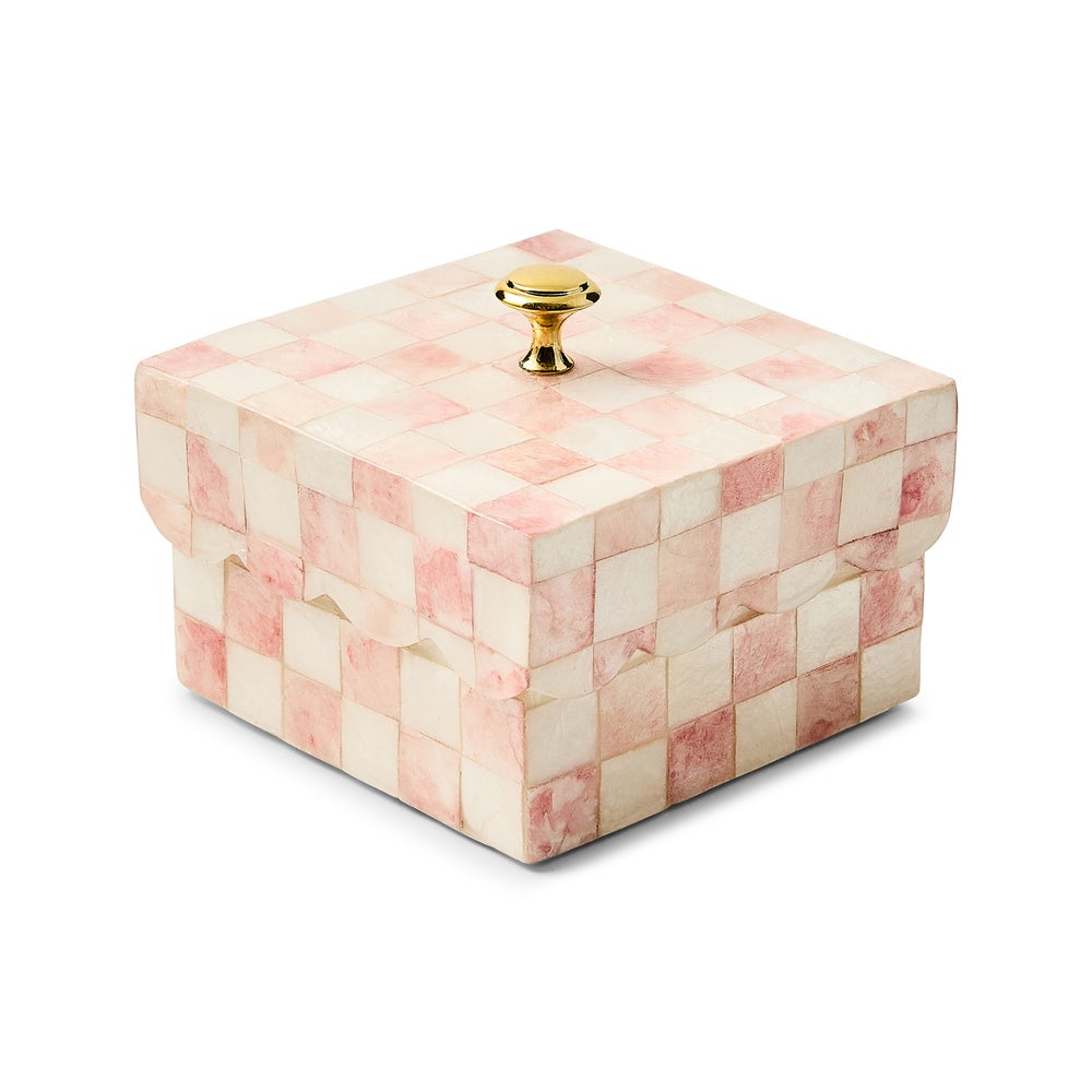 Capiz Scalloped Box