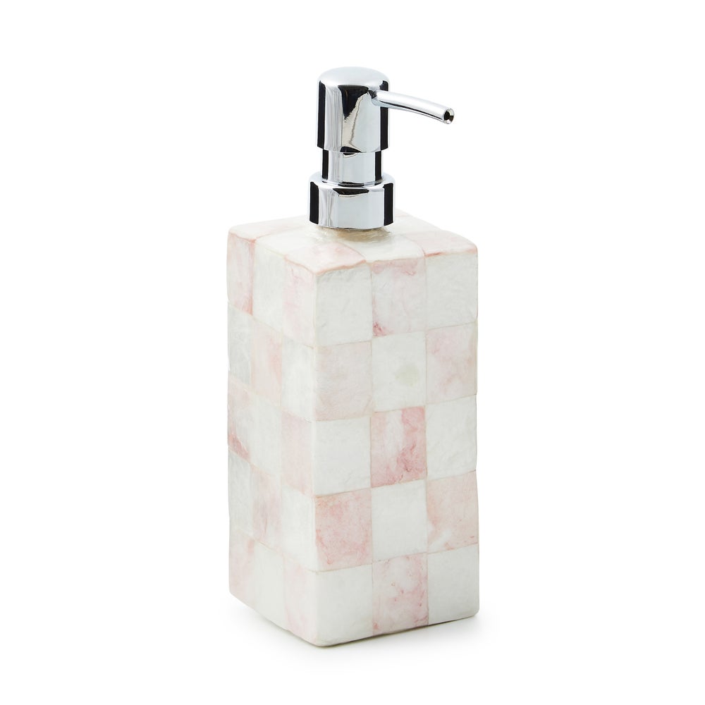 Rosy Check Capiz Bath Collection