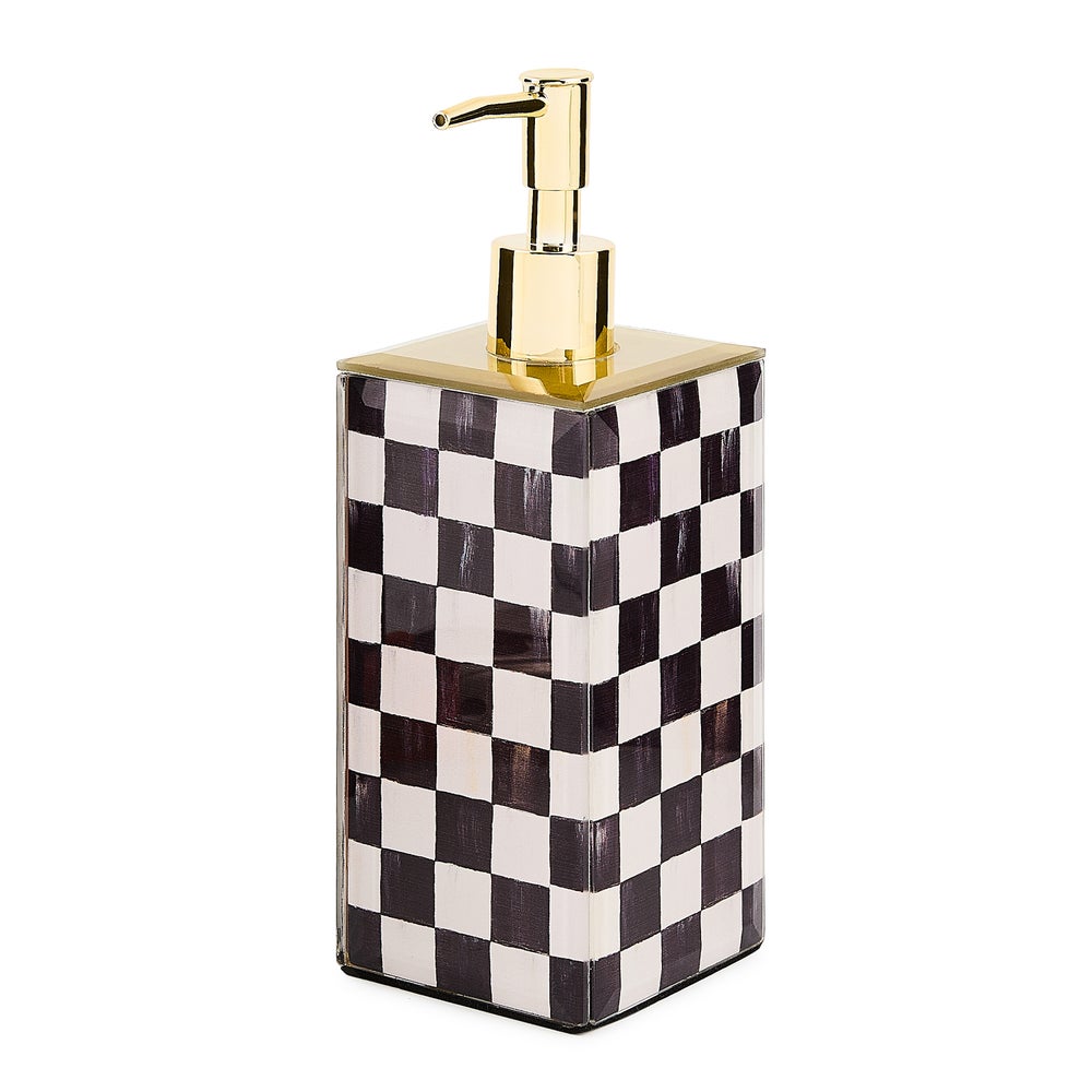 Courtly Check Glass Bath Collection