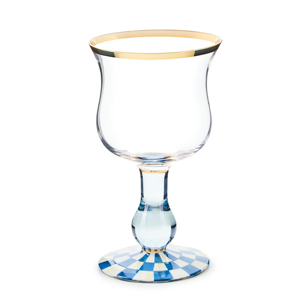 Royal Check Glassware