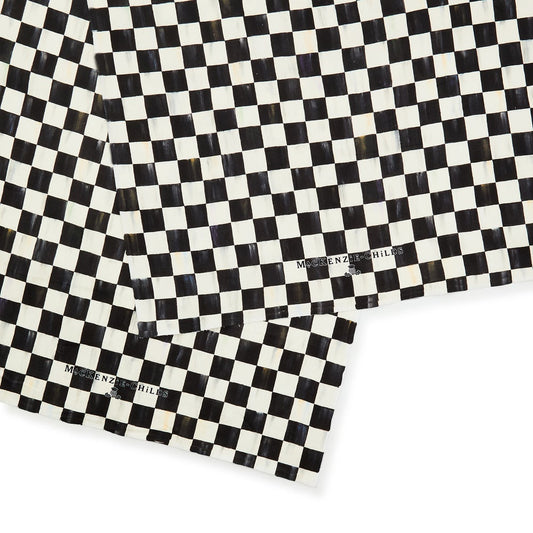 Check Printed Dish Towel