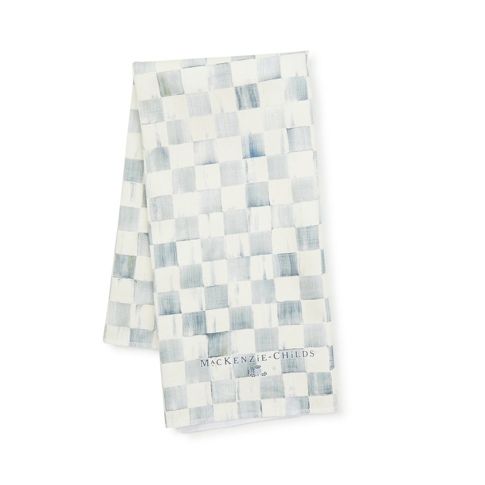 Check Printed Dish Towel