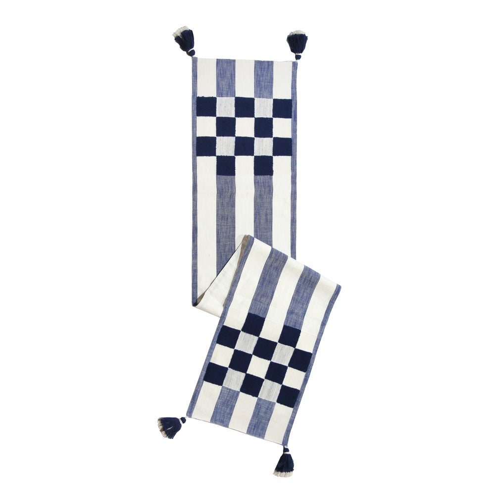 Checks and Stripes Table Runner