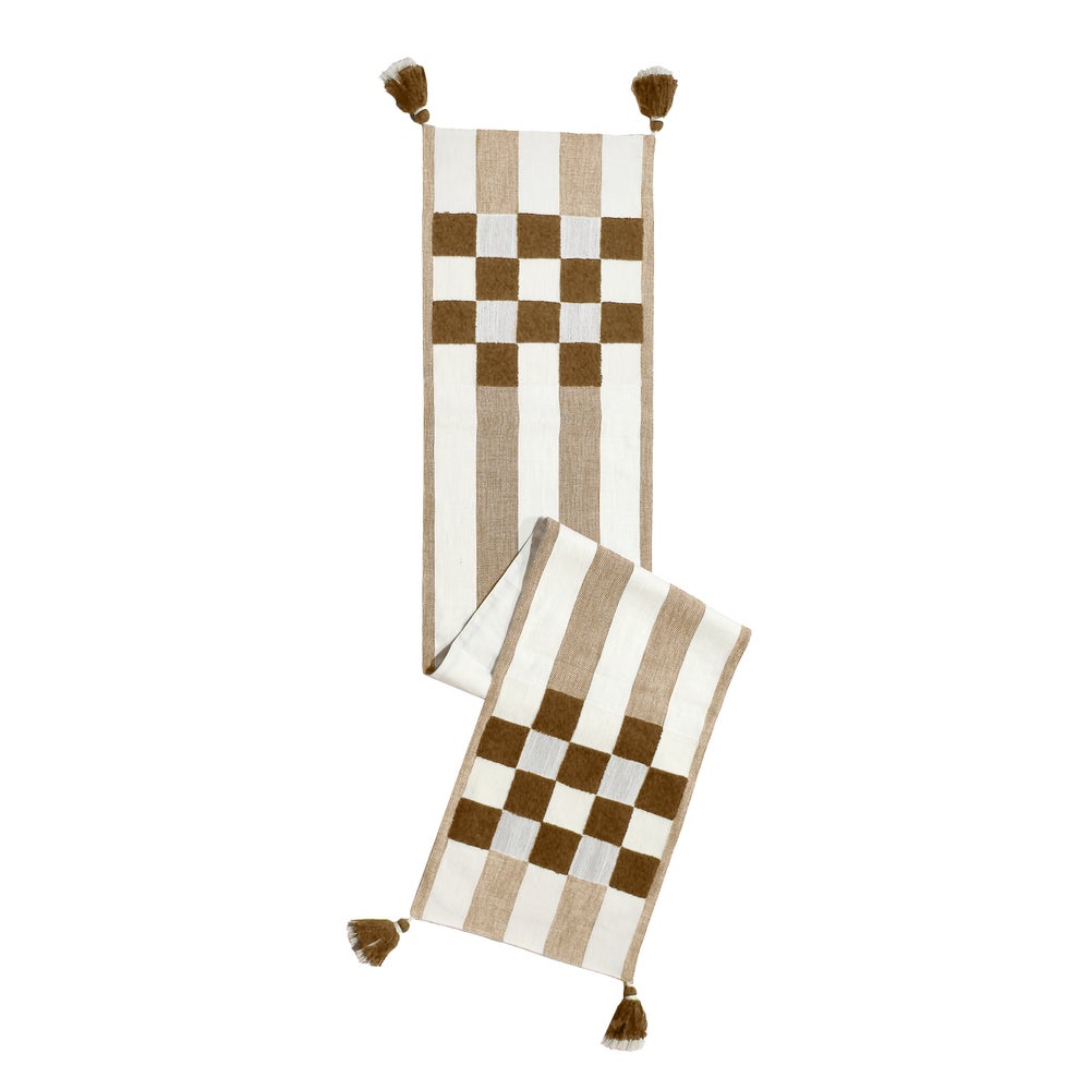 Checks and Stripes Table Runner