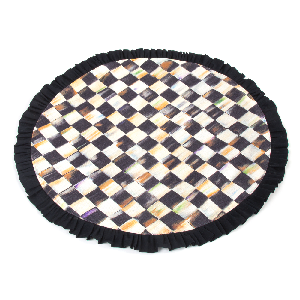 Check Round Placemat
