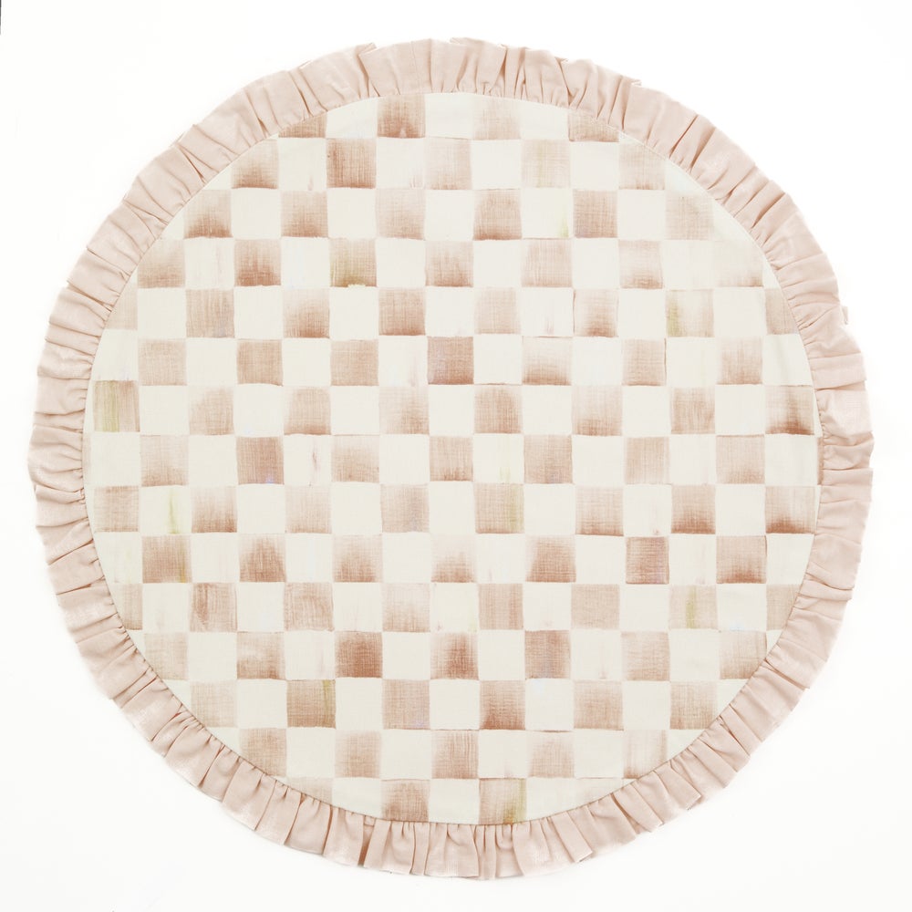 Check Round Placemat