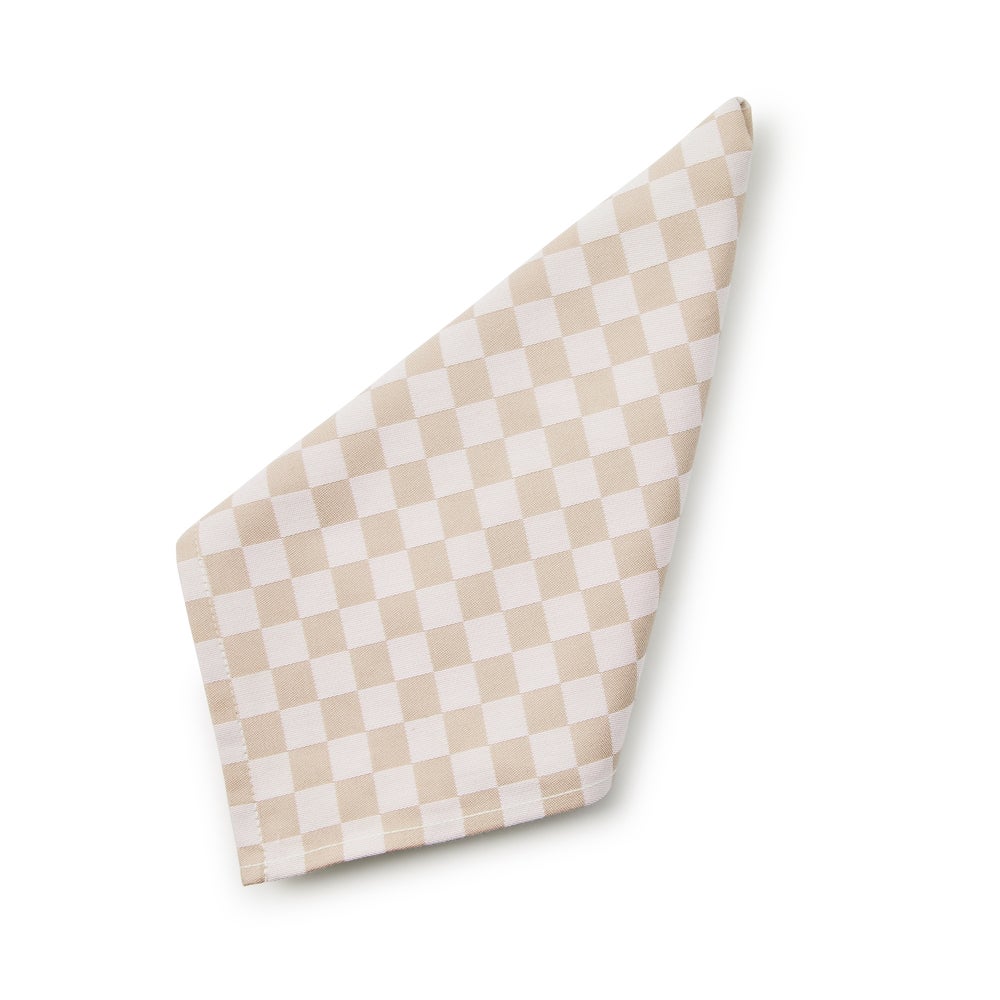 Check Woven Napkins, Set of 4