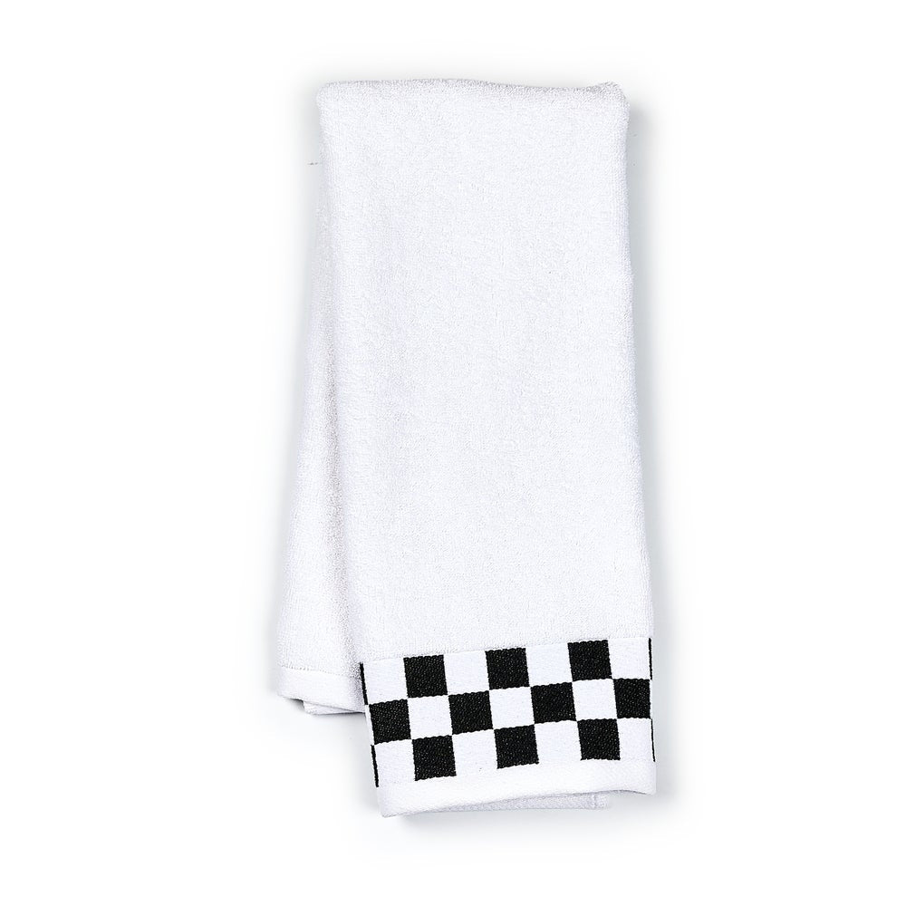 Towel with Check Border