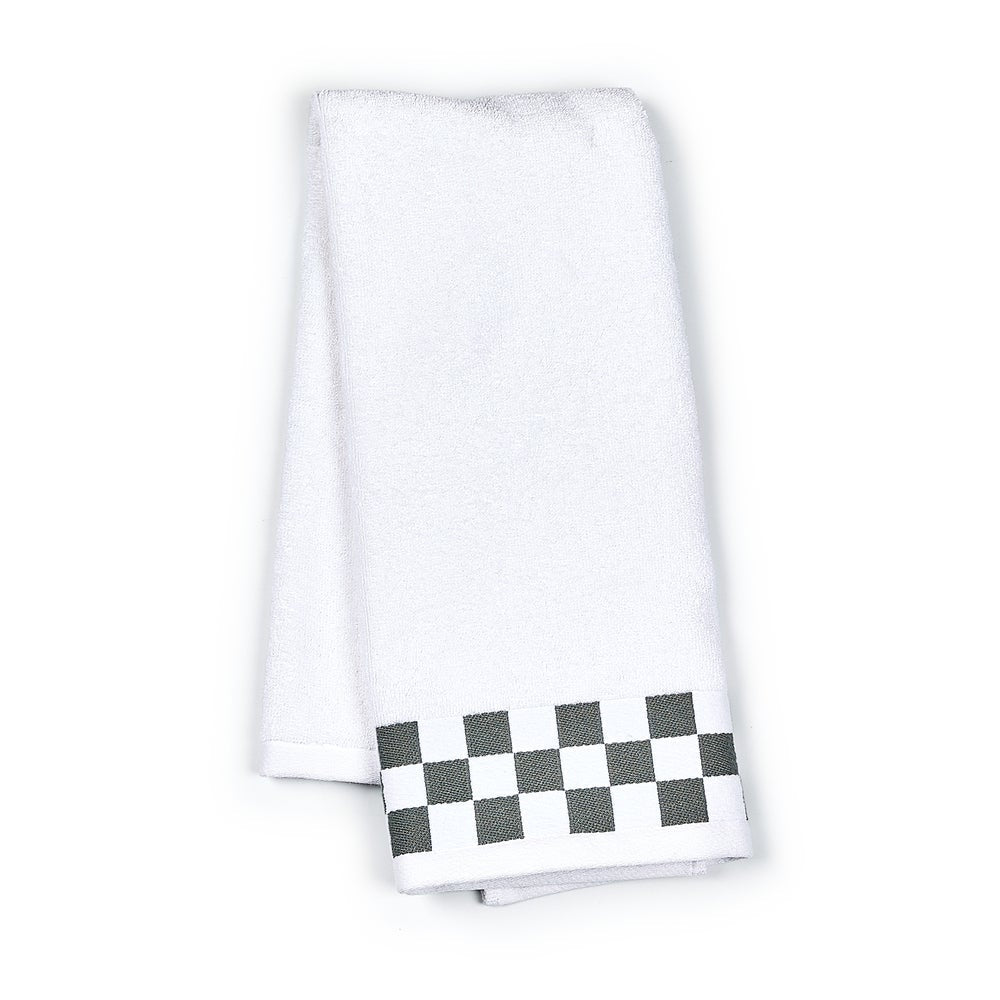 Towel with Check Border