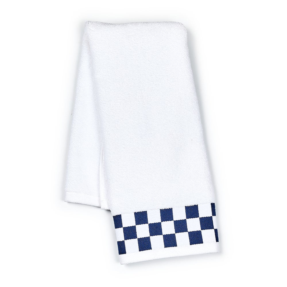 Towel with Check Border
