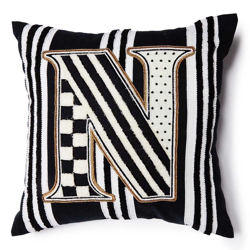Monogram Throw Pillow