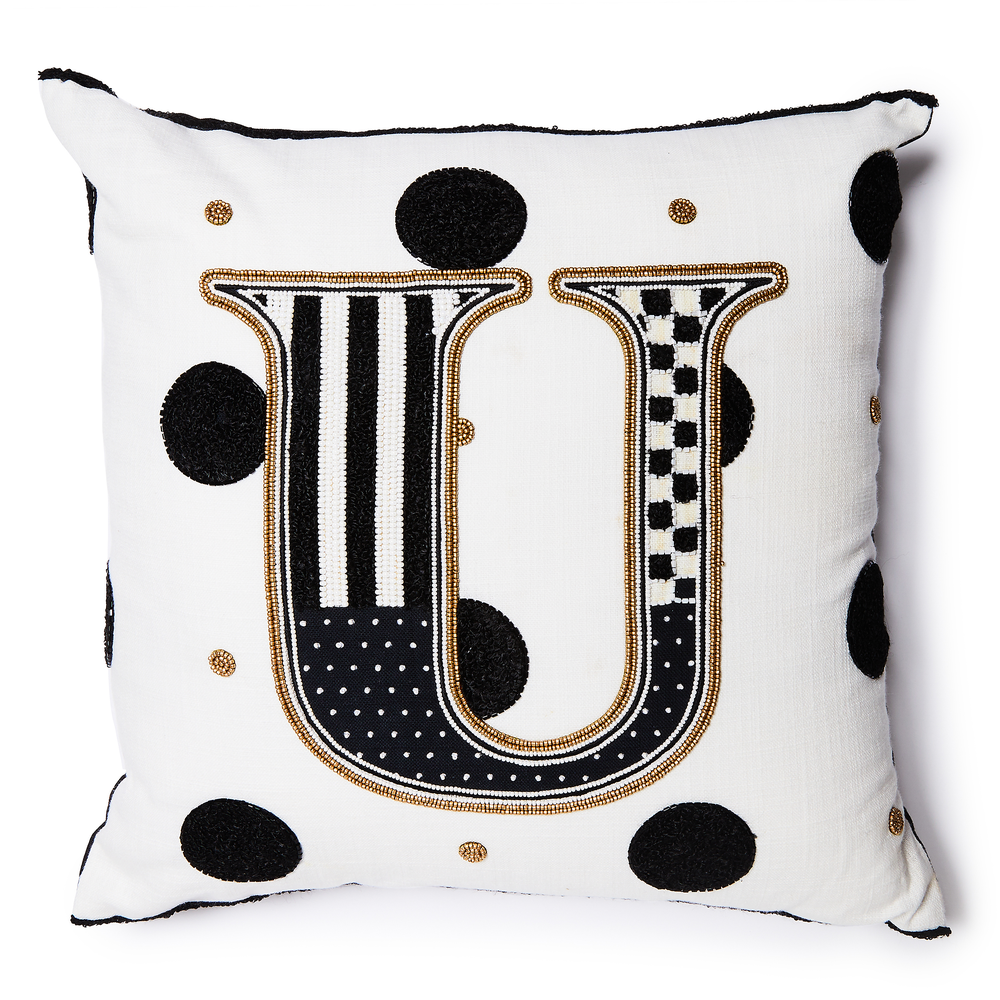 Monogram Throw Pillow
