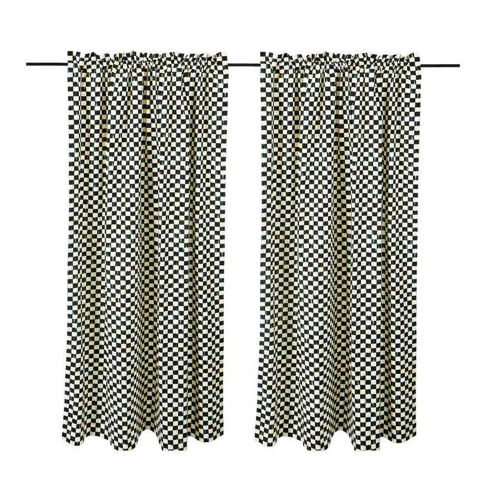 Courtly Check 84" Curtain Panel