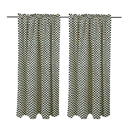 Courtly Check 84" Curtain Panel