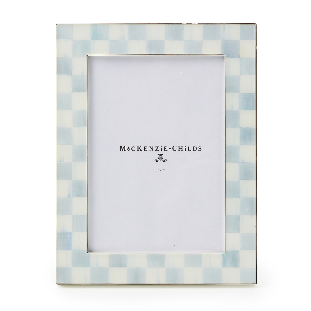 Check Silver Plated Frame