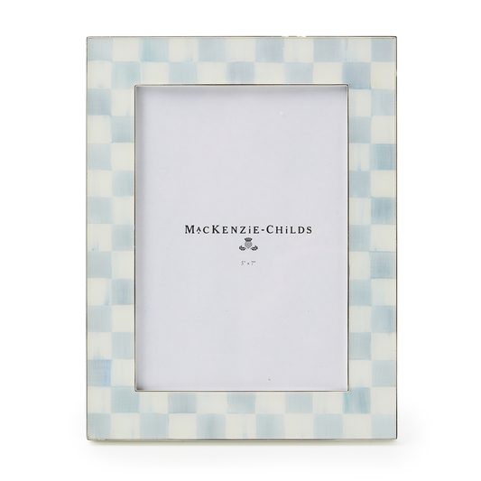 Check Silver Plated Frame
