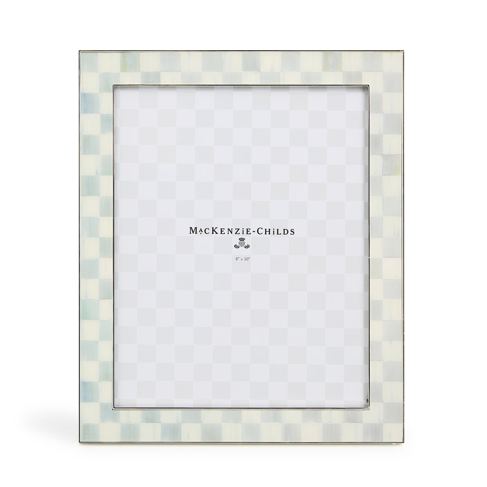 Check Silver Plated Frame