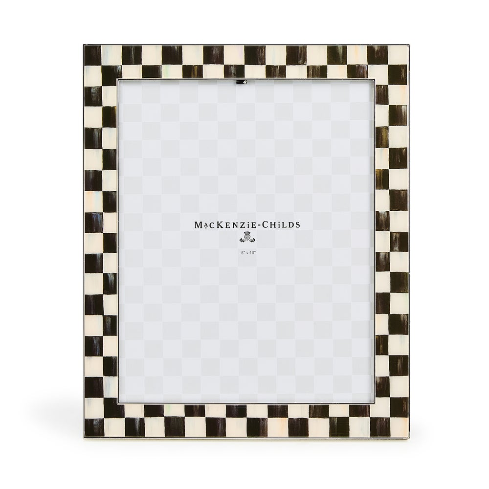 Check Silver Plated Frame
