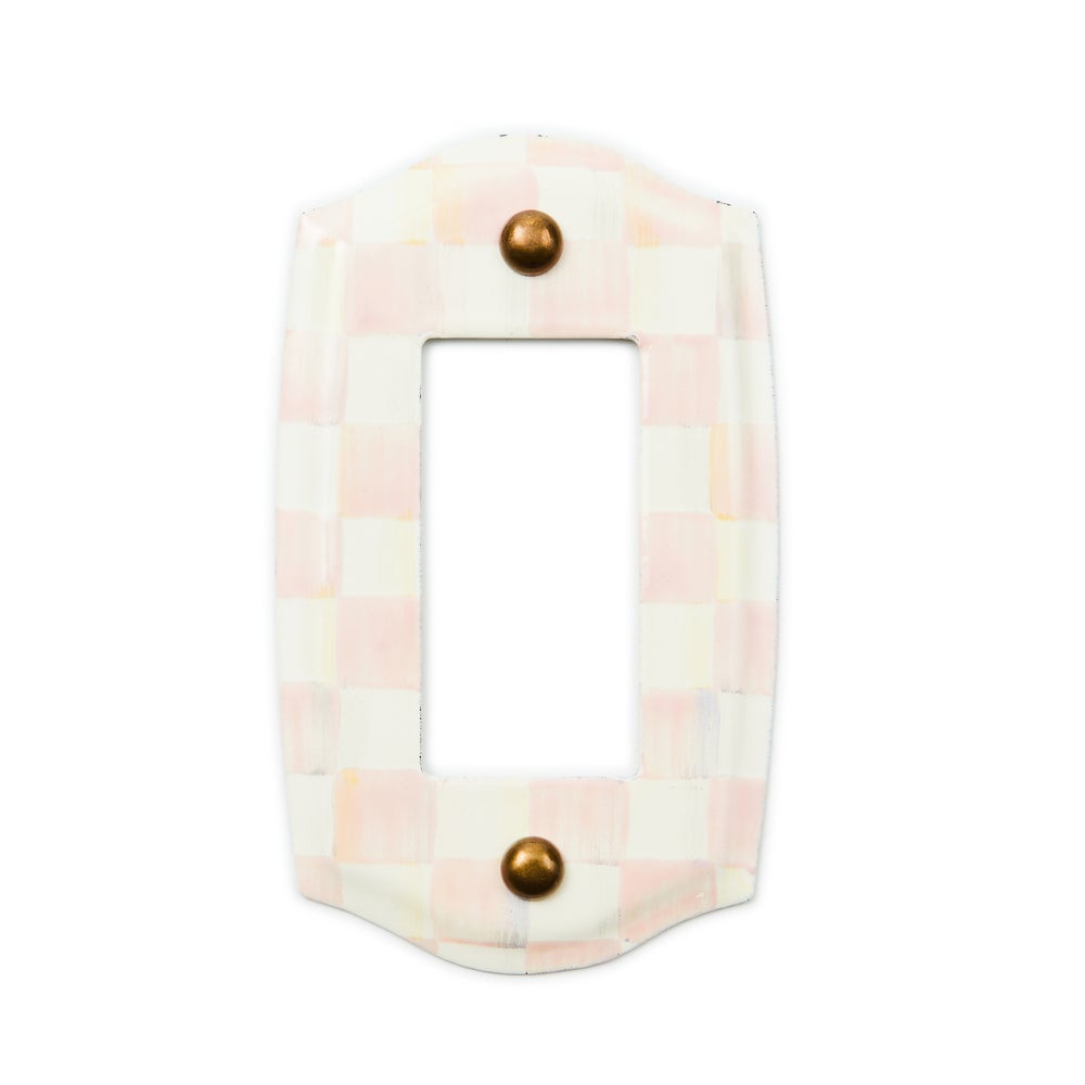Rosy Check Switch Plate