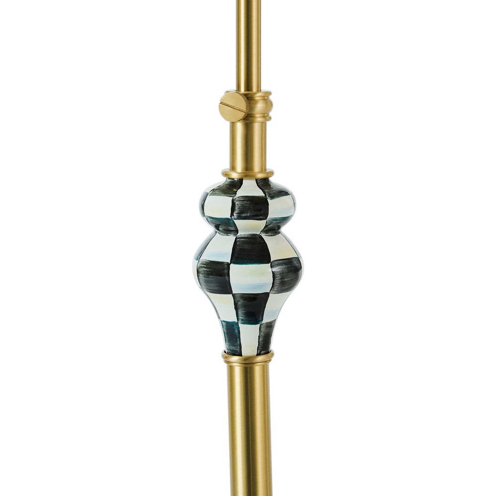 Check Farmhouse Floor Lamp