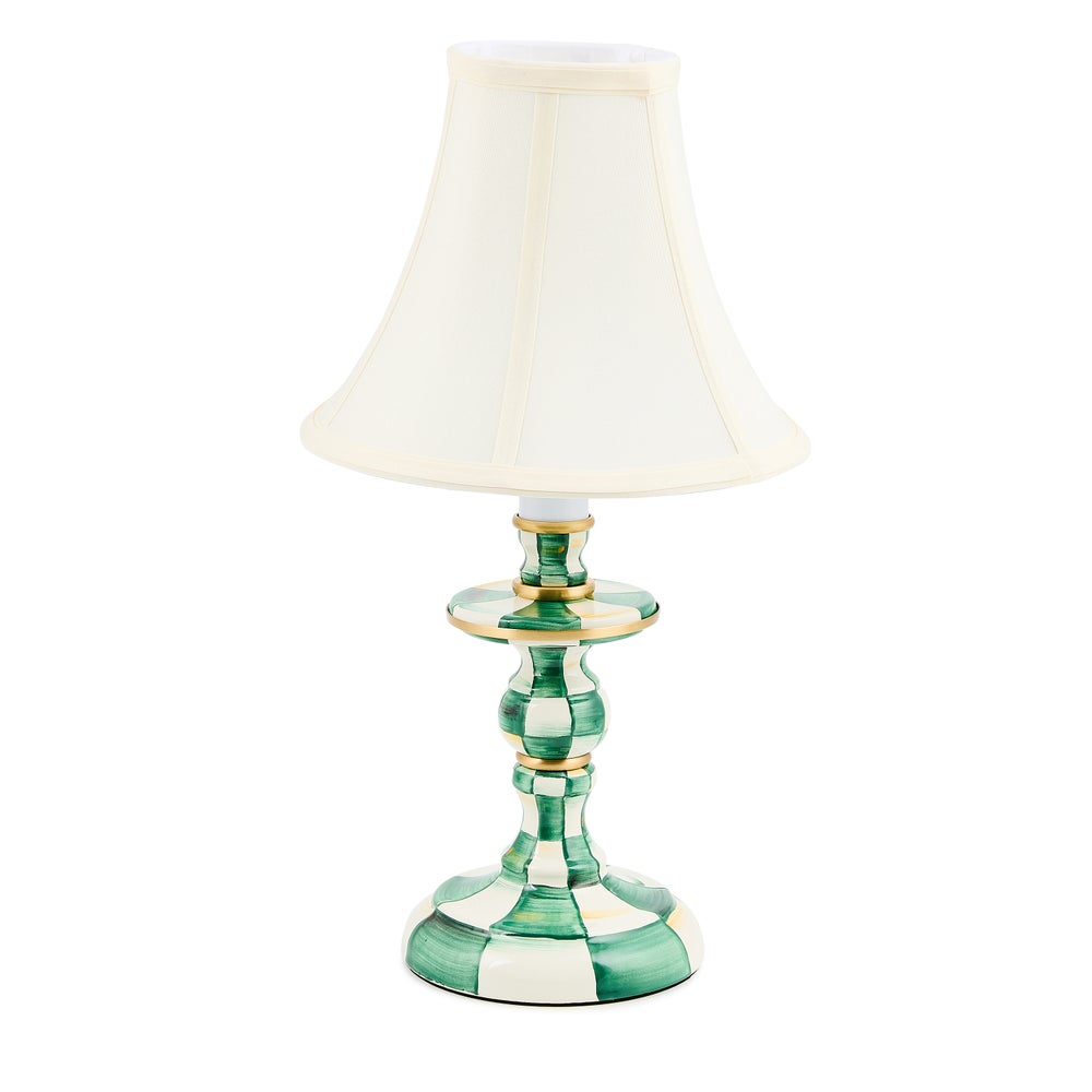 Check Candlestick Lamp